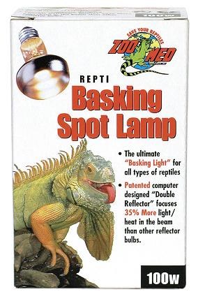 Zoo med basking shop spot lamp 75w